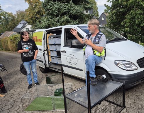 Jochen u. Birgit vom Streunermobil